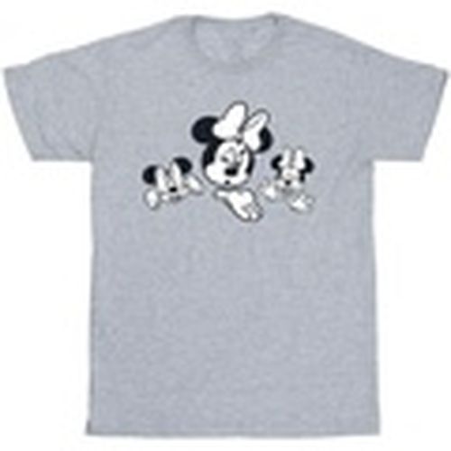 Camiseta manga larga Minnie Mouse Three Faces para hombre - Disney - Modalova