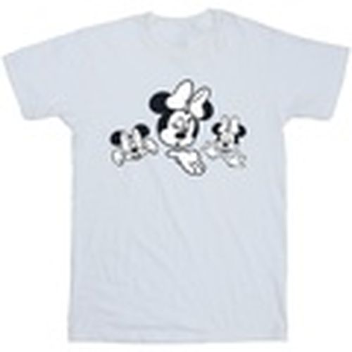 Camiseta manga larga Minnie Mouse Three Faces para hombre - Disney - Modalova