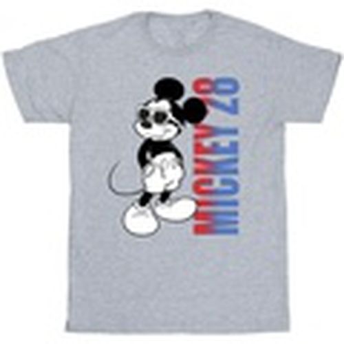 Camiseta manga larga Mickey Mouse Gradient para hombre - Disney - Modalova