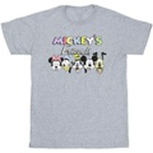 Camiseta manga larga Mickey Mouse and Friends para hombre - Disney - Modalova