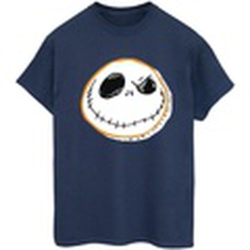 Camiseta manga larga The Nightmare Before Christmas Jack Face para mujer - Disney - Modalova