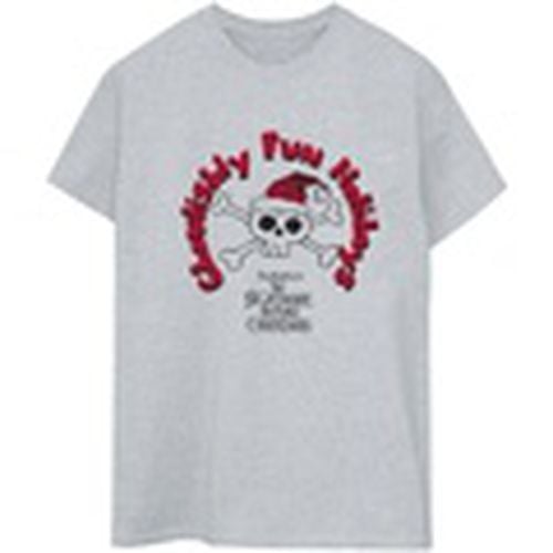 Camiseta manga larga The Nightmare Before Christmas Ghoulishly Fun Holidays para mujer - Disney - Modalova