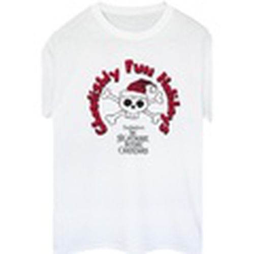 Camiseta manga larga The Nightmare Before Christmas Ghoulishly Fun Holidays para mujer - Disney - Modalova