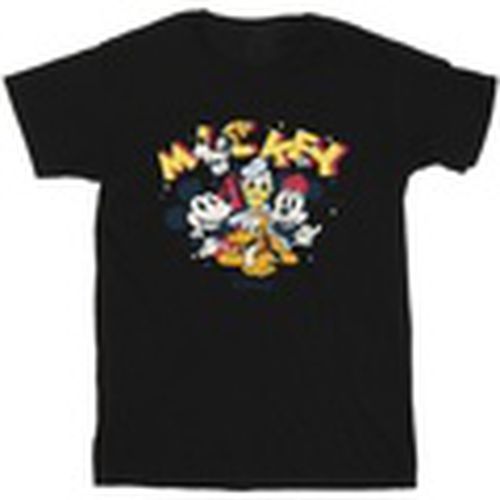 Camiseta manga larga Mickey Mouse Group para hombre - Disney - Modalova