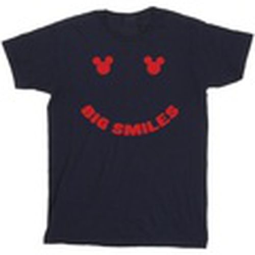 Camiseta manga larga Mickey Mouse Big Smile para hombre - Disney - Modalova