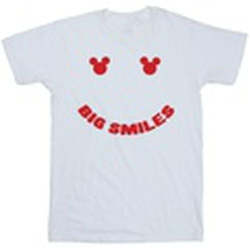 Camiseta manga larga Mickey Mouse Big Smile para hombre - Disney - Modalova