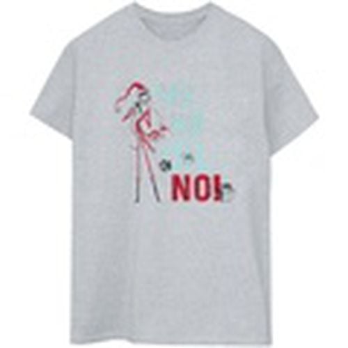 Camiseta manga larga The Nightmare Before Christmas Ho Ho No para mujer - Disney - Modalova