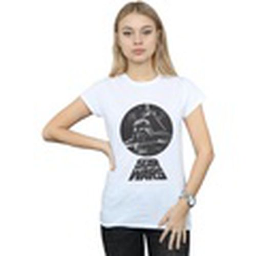 Camiseta manga larga Darth Vader Bust para mujer - Disney - Modalova