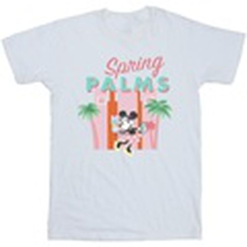Camiseta manga larga Minnie Mouse Spring Palms para hombre - Disney - Modalova