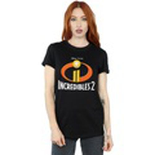 Camiseta manga larga Incredibles 2 Emblem Logo para mujer - Disney - Modalova