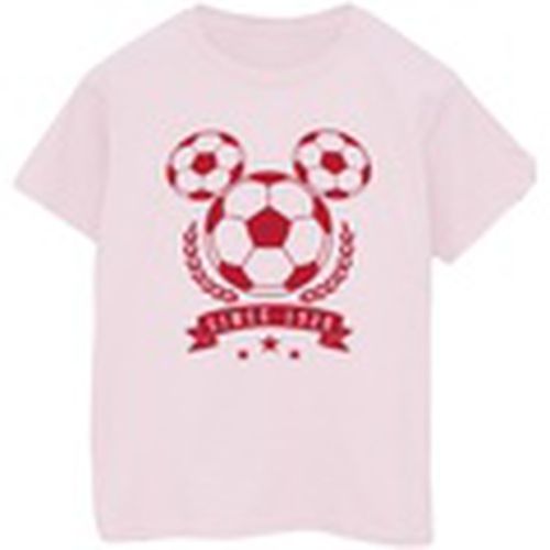 Camiseta manga larga Mickey Football Head para hombre - Disney - Modalova