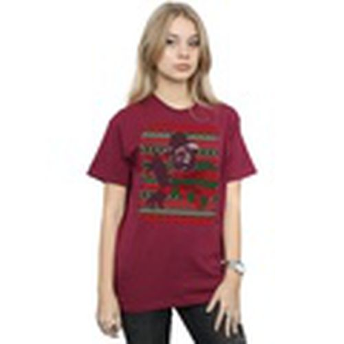 Camiseta manga larga BI42025 para mujer - A Nightmare On Elm Street - Modalova