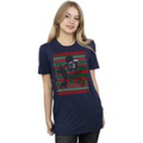 Camiseta manga larga BI42025 para mujer - A Nightmare On Elm Street - Modalova