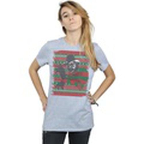 Camiseta manga larga BI42025 para mujer - A Nightmare On Elm Street - Modalova