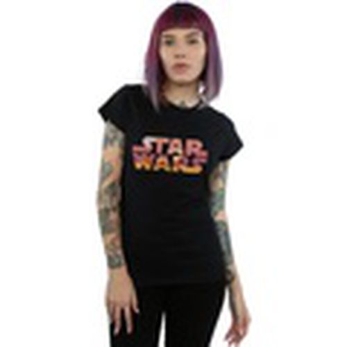 Camiseta manga larga Tatooine Suns Logo para mujer - Disney - Modalova