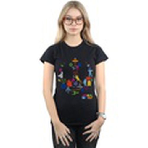 Camiseta manga larga Silhouette Collage para mujer - Disney - Modalova