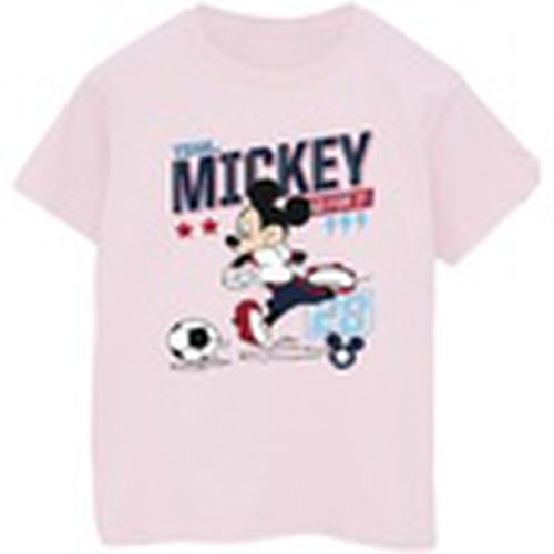 Camiseta manga larga Mickey Mouse Team Mickey Football para hombre - Disney - Modalova