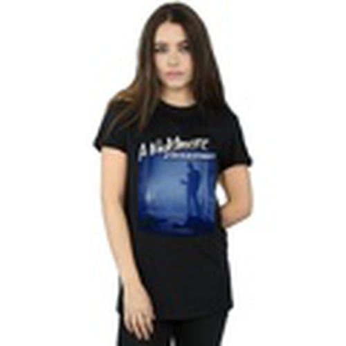 Camiseta manga larga Is Waiting para mujer - A Nightmare On Elm Street - Modalova