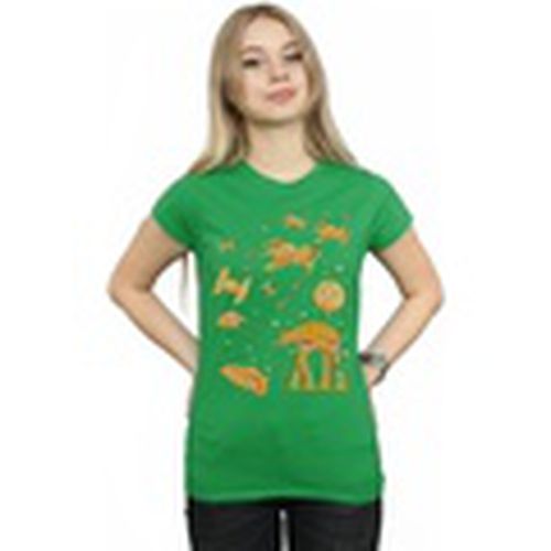 Camiseta manga larga Gingerbread Battle para mujer - Disney - Modalova