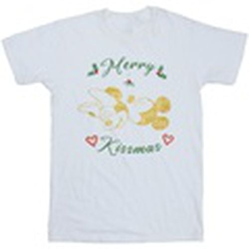 Camiseta manga larga Merry Kissmas para hombre - Disney - Modalova