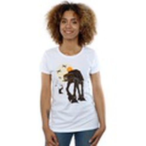 Camiseta manga larga AT-AT para mujer - Disney - Modalova