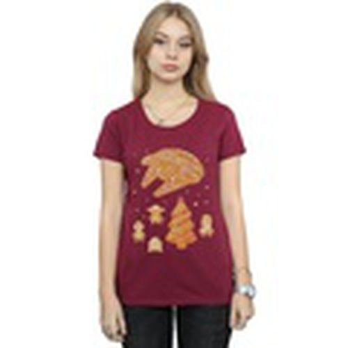 Camiseta manga larga Gingerbread Rebels para mujer - Disney - Modalova