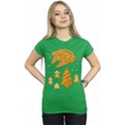 Camiseta manga larga Gingerbread Rebels para mujer - Disney - Modalova