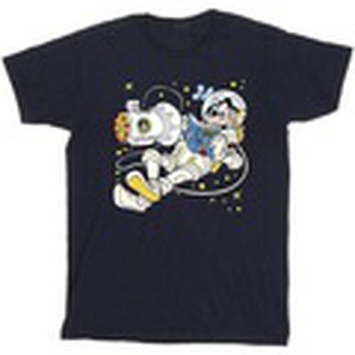 Camiseta manga larga Goofy Reading In Space para hombre - Disney - Modalova