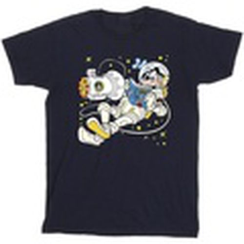 Camiseta manga larga Reading In Space para hombre - Disney - Modalova