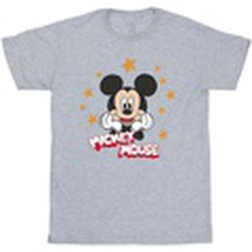 Camiseta manga larga Mickey Mouse Stars para hombre - Disney - Modalova