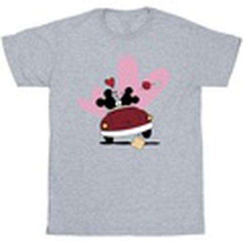Camiseta manga larga Mickey Mouse Car Print para hombre - Disney - Modalova