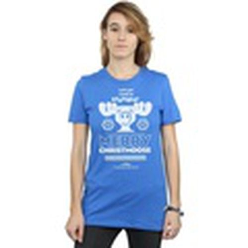 Camiseta manga larga Merry Christmoose para mujer - National Lampoon´s Christmas Va - Modalova