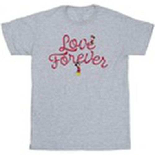 Camiseta manga larga Mickey Mouse Love Forever para hombre - Disney - Modalova