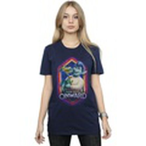 Camiseta manga larga Onward Laurel And Blazey Crest para mujer - Disney - Modalova