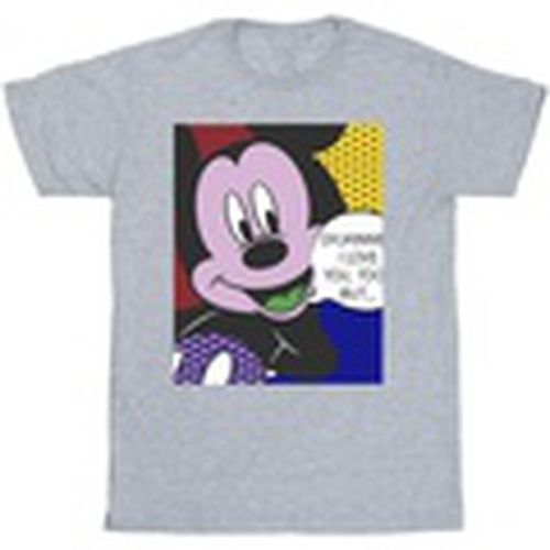 Camiseta manga larga Mickey Mouse Oh Minnie Pop Art para hombre - Disney - Modalova