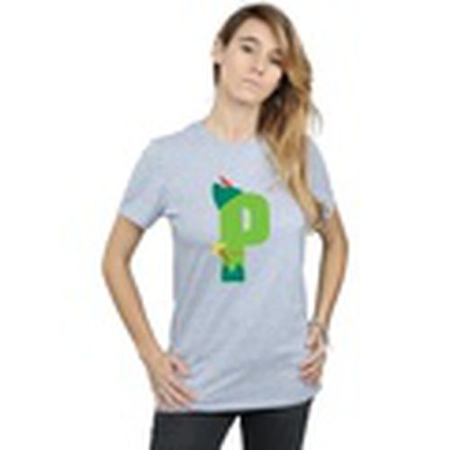 Camiseta manga larga Alphabet P Is For Peter Pan para mujer - Disney - Modalova