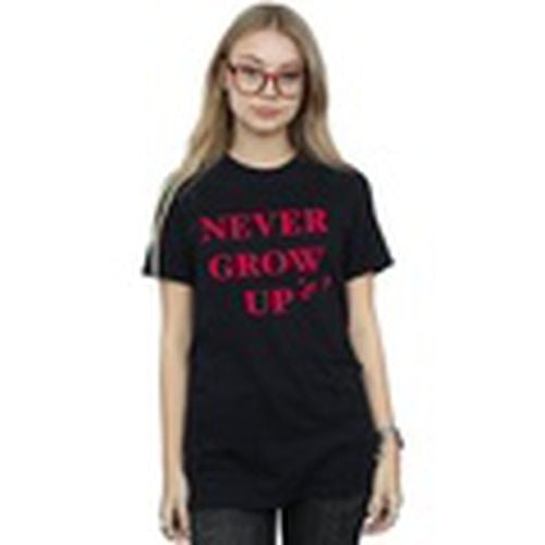 Camiseta manga larga Never Grow Up para mujer - Disney - Modalova