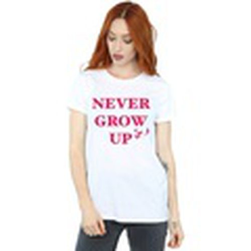 Camiseta manga larga Never Grow Up para mujer - Disney - Modalova