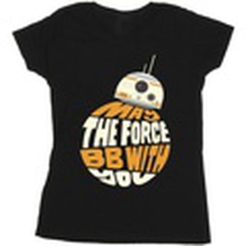 Camiseta manga larga May The Force BB8 para mujer - Disney - Modalova