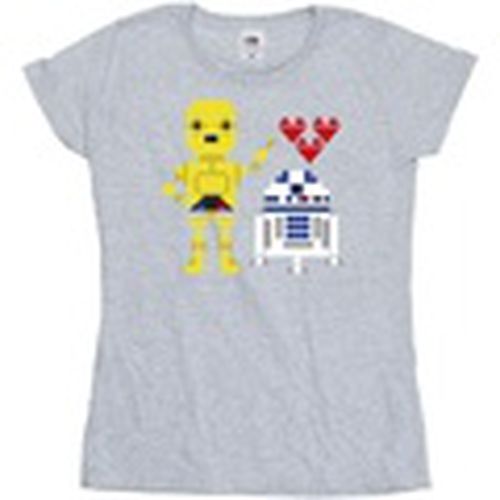 Camiseta manga larga Heart Robot para mujer - Disney - Modalova