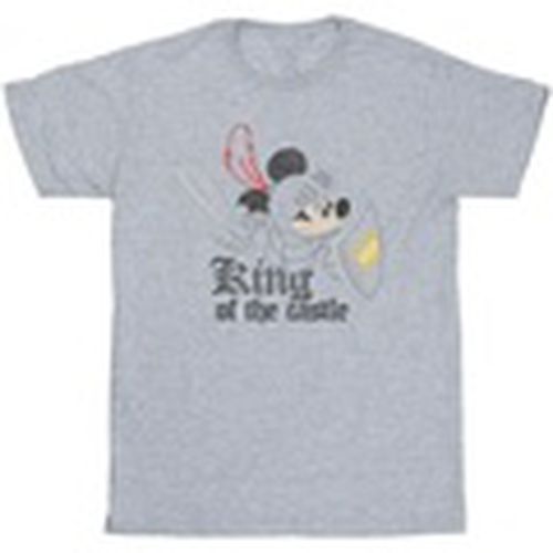 Camiseta manga larga Mickey Mouse King Of The Castle para hombre - Disney - Modalova