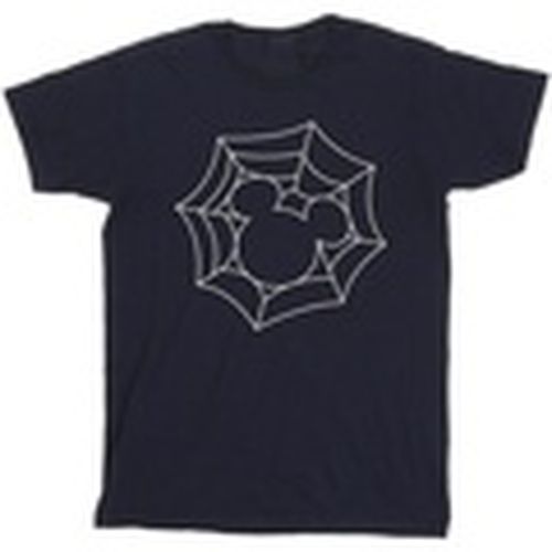 Camiseta manga larga Mickey Mouse Spider Web para hombre - Disney - Modalova