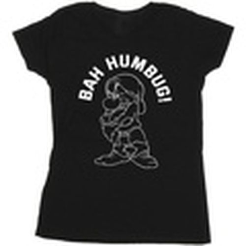 Camiseta manga larga Snow White Grumpy Humbug para mujer - Disney - Modalova