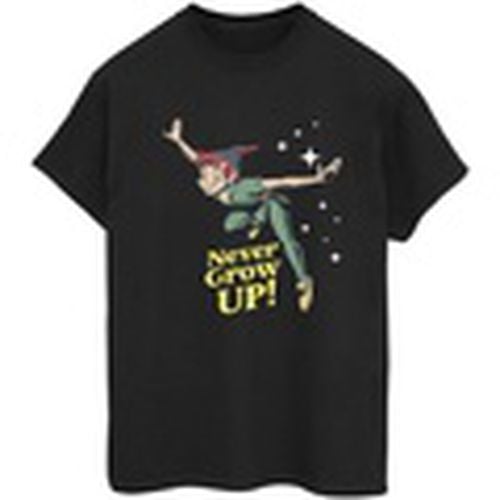 Camiseta manga larga Never Grow Up para mujer - Disney - Modalova