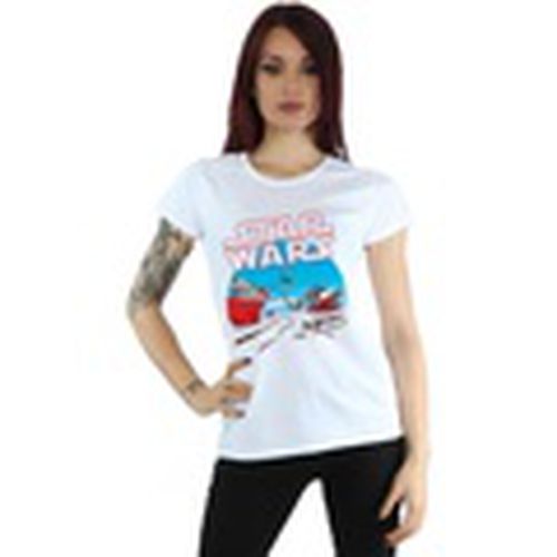 Camiseta manga larga The Last Jedi Action Scene para mujer - Disney - Modalova