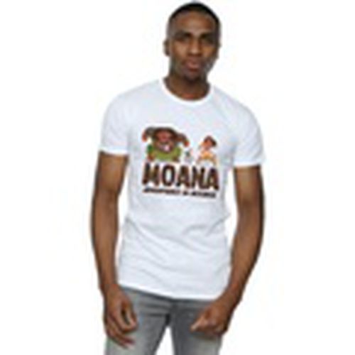 Camiseta manga larga Moana Adventures in Oceania para hombre - Disney - Modalova