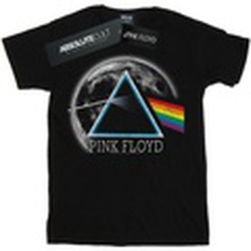 Camiseta manga larga Dark Side Of The Moon Distressed para mujer - Pink Floyd - Modalova