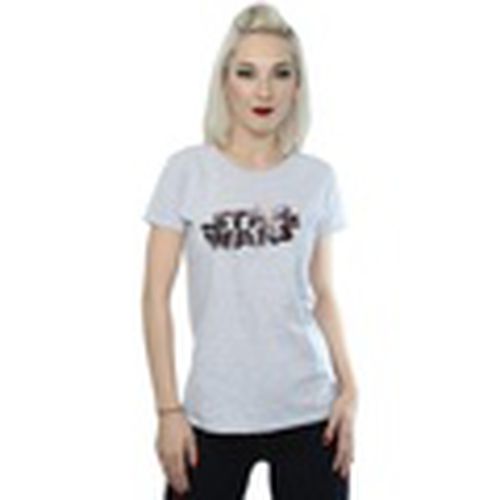 Camiseta manga larga The Last Jedi Spray Logo para mujer - Disney - Modalova