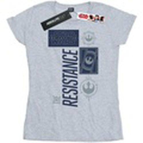 Camiseta manga larga The Last Jedi The Resistance para mujer - Disney - Modalova