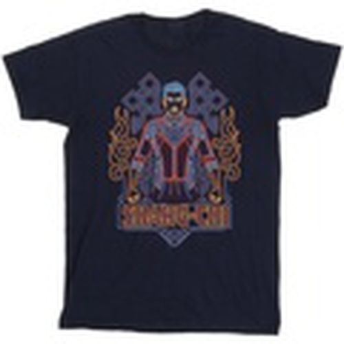 Camiseta manga larga Shang-Chi And The Legend Of The Ten Rings Neon para hombre - Marvel - Modalova